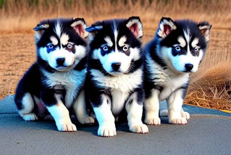 Healthcare for Baby Husky Puppies