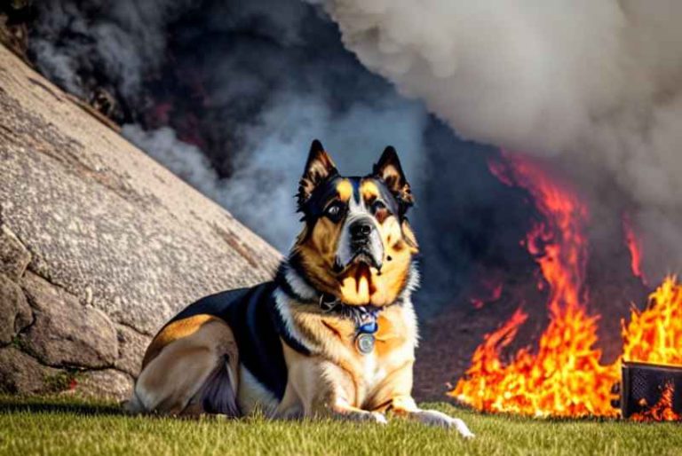 Keeping Your Dog Safe in a Fire?