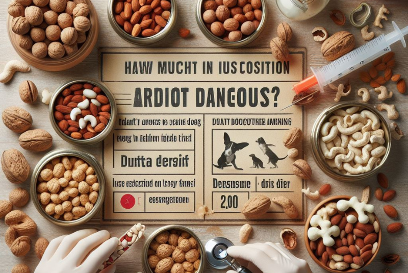 Common Types of How Much Nut Ingestion is Considered Dangerous for Dogs?